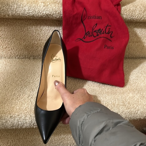 Brand New Christian Louboutin 9.5 Worn once at the Oscars Red Carpet - Picture 4 of 4